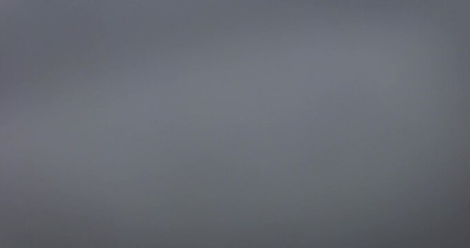 Aerial shot flying through a cloud bank over Paso de Cort&eacute;s in Mexico