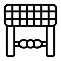 Finish Line Line Icon