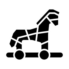 Trojan Horse Solid Icon