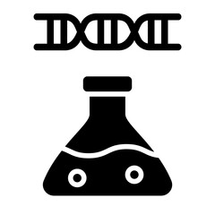 Biochemistry Solid Icon