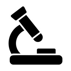 Microscope Solid Icon