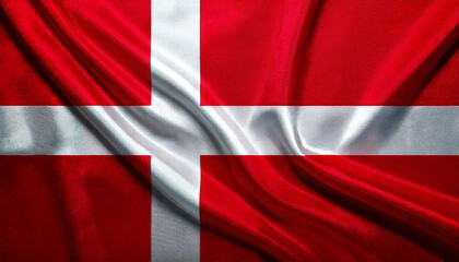 flag of denmark waving