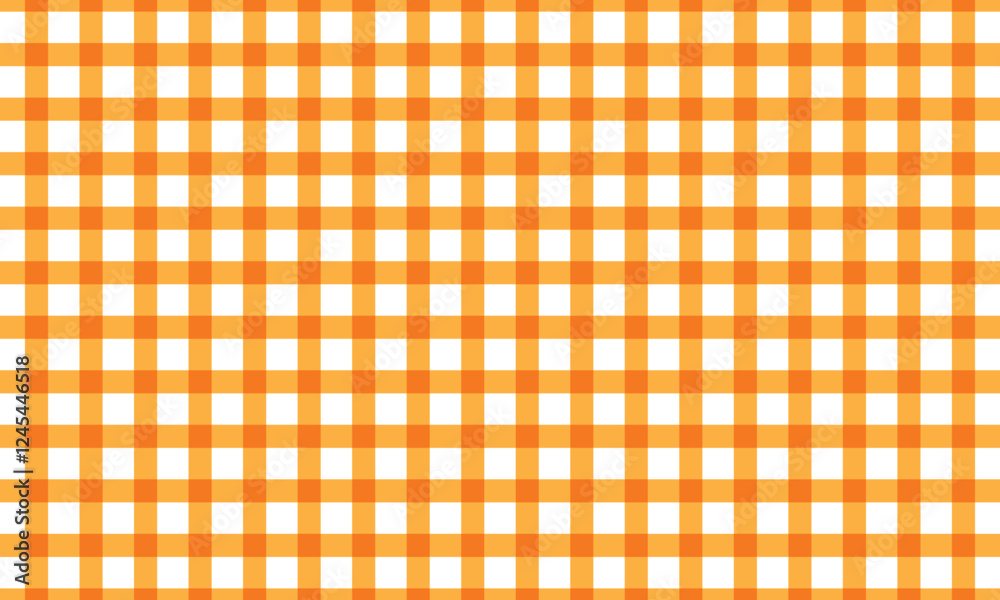 Aufkleber abstract simple orange plaid line pattern can be used background.