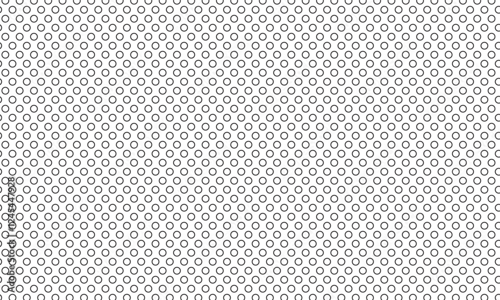 Aufkleber abstract simple outline dot pattern can be used background.