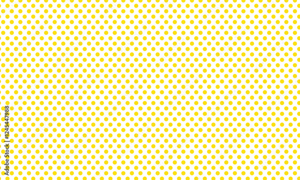 Poster abstract simple yellow polka dot pattern can be used background.