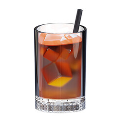 PNG 3D cold brew illustration isolated on a white background
