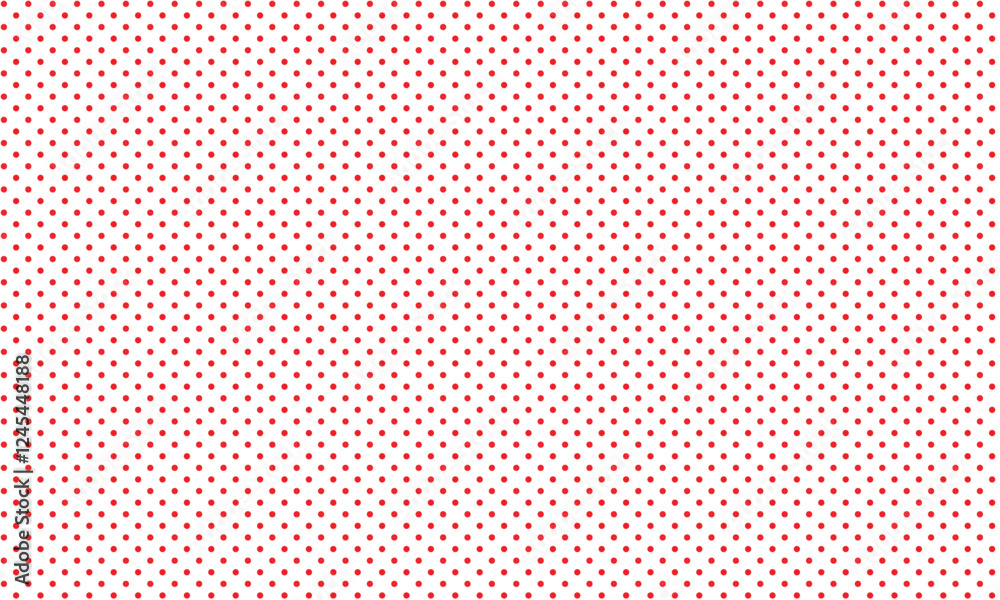 Aufkleber abstract simple red polka dot pattern can be used background.
