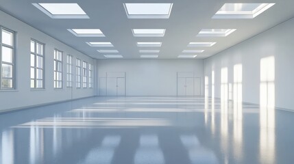 Obraz premium Bright and spacious rooms showcasing blank canvas decor ideas.