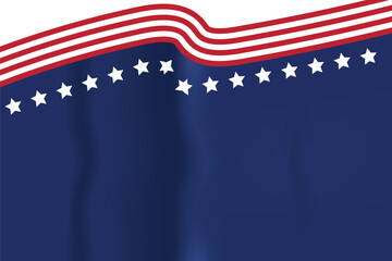 american flag with stars