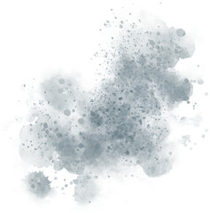 Watercolor stain decoration. Abstract watercolor brush texture for design element