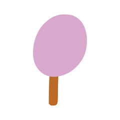 Oval tree with children style