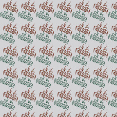 seamless pattern with flowers