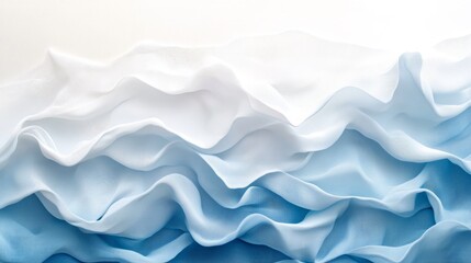 Soft blue-to-white gradient for a clean and calming feeling, copa and text space, 16:9