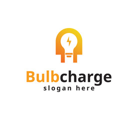 Bulb charger logo
