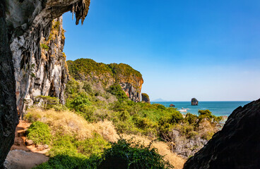 Ao Phra Nang coast, Krabi Province, Thailand.
