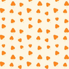 orange seamless pattern