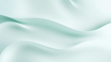 Fototapeta premium Elegant Smooth green Wave Abstract Background Design with Soft Curves and Gentle Flowing Lines for Luxury Branding