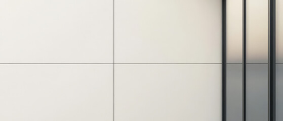 Minimalist architecture highlights clean lines and a harmonious blend of light and reflections