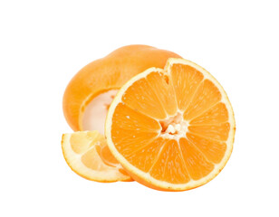 orange isolated on white background