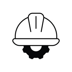 labour day icon isolated on a white background. Vector illustration.