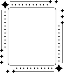 Minimalist Aesthetic Border