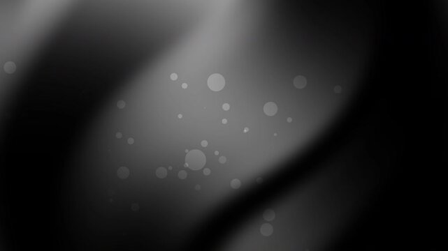 Dark gray and black gradient background with white bokeh light, suitable for backdrop decorations, website banners, social media graphics, holiday themes.
