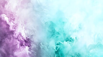 Obraz premium Captivating ethereal smoke swirls in a vibrant dreamlike digital artwork that creates a mesmerizing otherworldly atmosphere The fluid
