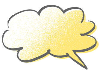 手描きの吹き出し