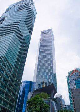 Singapore - January 20, 2024: BNI Tower office building at Singapore