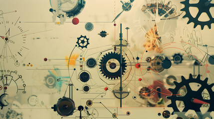 Artistic Interpretation of Fundamental Physics Concepts and Laws