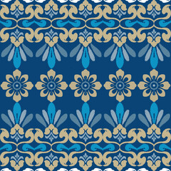 Abstract flora, Geometric Ethnic traditional seamless,Knitting,Navajo Native American Indian, tribal, traditional, 