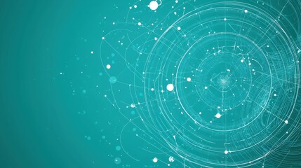 Dynamic abstract patterns digital space graphic design geometric shapes high-tech environment modern concept for visual appeal