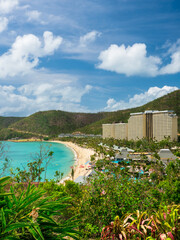 Catseye beach on Hamilton Island in the Whitsundays