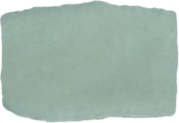 Aged torn edges blue paper scrap. For scrapbooking, collage, DIY projects.