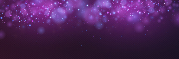 Fototapeta premium Magic light particles of light. Sparkling magical dust particles.