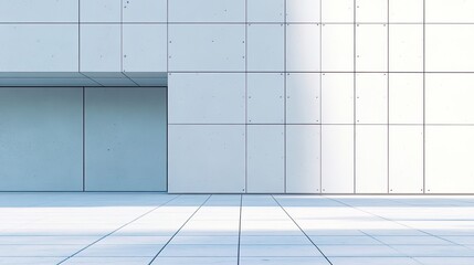 Empty building Concrete architecture the wall City background