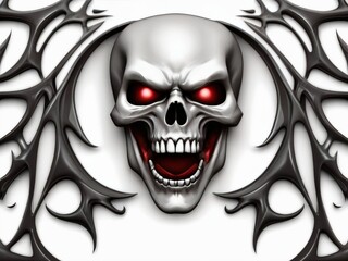 Generated image  , skull and crossbones