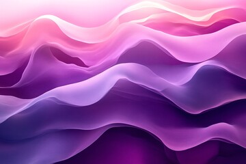 Obraz premium Abstract Purple and Pink Wave Forms Design