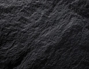 Full Frame Black Rock Surface, Natural Stone Texture