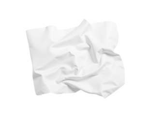 crumpled white paper