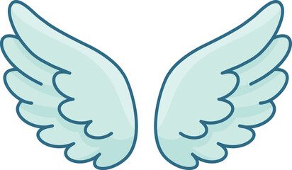 천사의 날개 일러스트