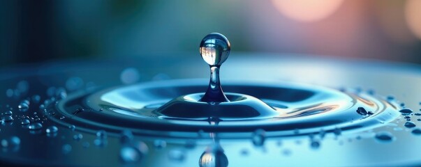 Tiny water droplets merge to form a single larger drop on the glass, element, liquid, calm