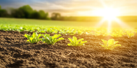 Vertical farming setup in a small rural farm, innovative urban agriculture , vibrant close-up of young plants basking in sunlight