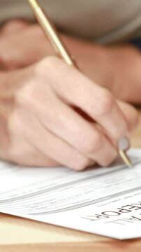 Female warehouse manager preparing inquiry report