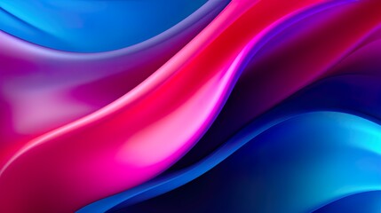 Fototapeta premium Abstract soft waves Beautiful Abstract 3D Background with Smooth Silky Shapes soft forms ..