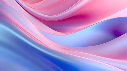 Obraz premium Abstract soft waves Beautiful Abstract 3D Background with Smooth Silky Shapes soft forms ..