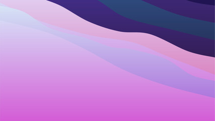 illustration of abstract purple background with waves