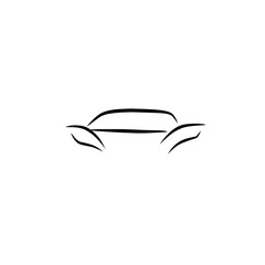 Obraz premium car logo icon
