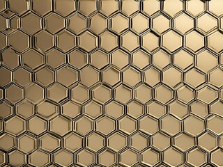 Generated image , seamless hexagon pattern