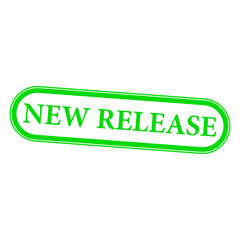 new release stamp icon vector design templates